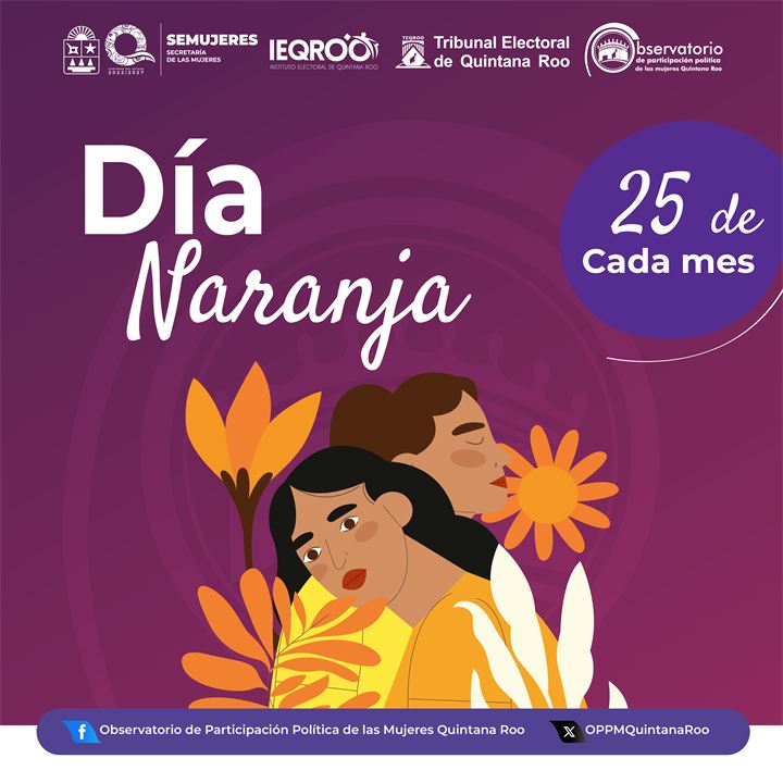 Día Naranja, 25 de cada mes