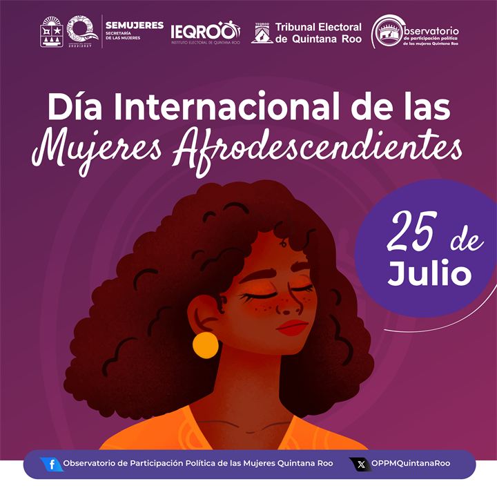Día Internacional de las Mujeres Afrodescendientes, 25 de Julio