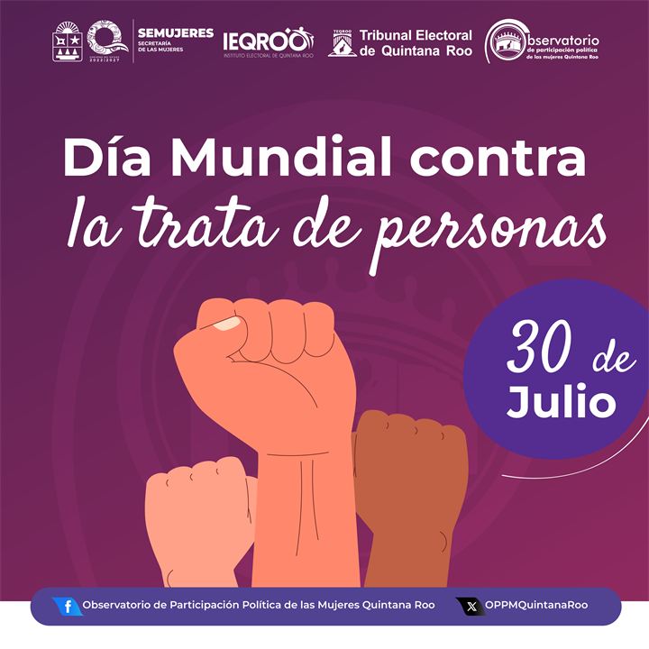 Día Mundial contra la Trata de Personas, 30 de Julio