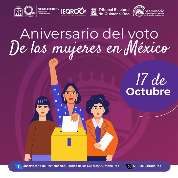Aniversario del voto de las mujeres en México, 17 de Octubre
