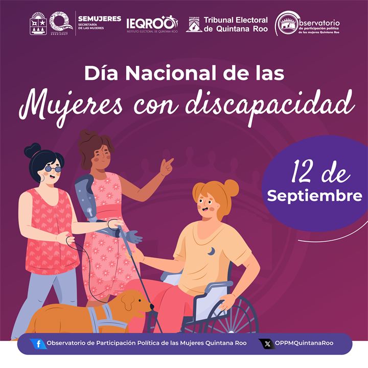 Día Nacional de las Mujeres con Discapacidad, 12 de Septiembre
