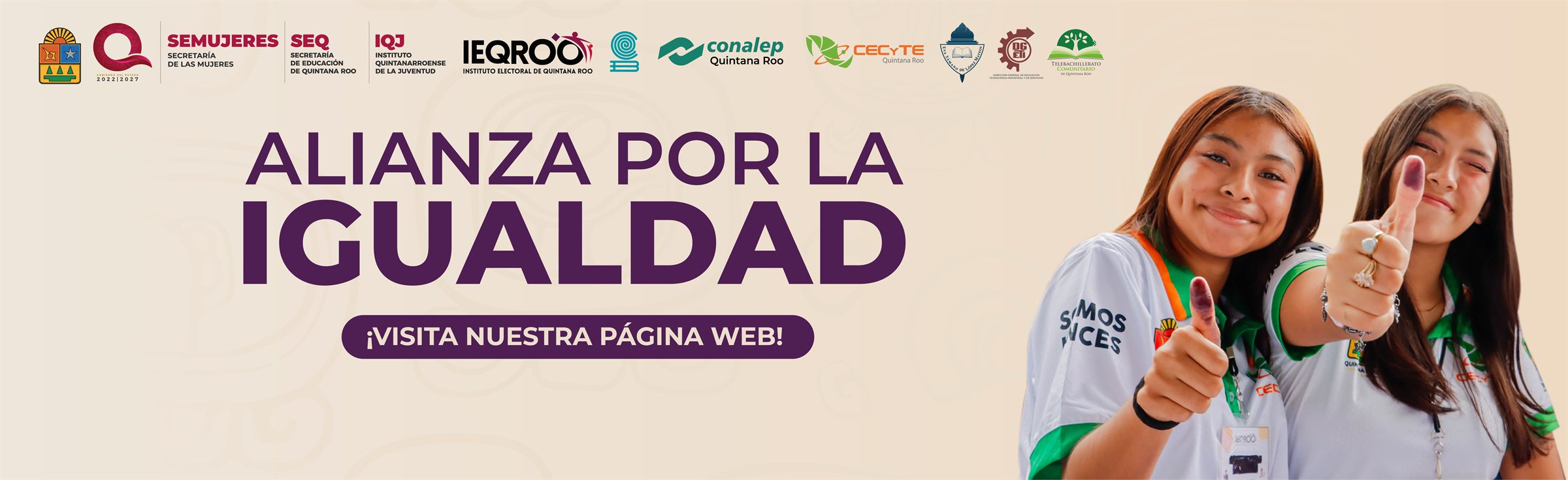 Alianza por la Igualdad. ¡Visita nuestra página web!